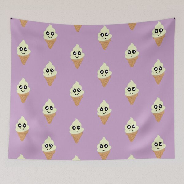 Item preview, Vanilla Kawaii Icecream designed and sold by DesignsBySaxton.