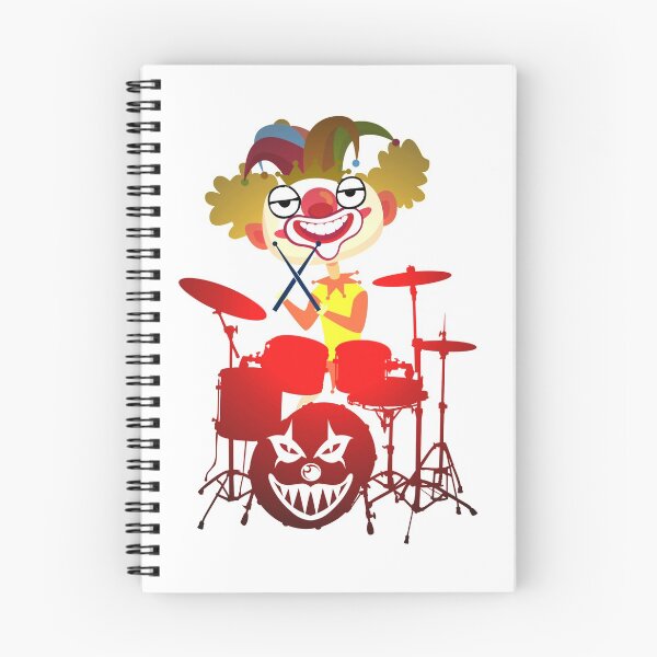 Item preview, Clown Playing Drums designed and sold by Mary Riley.