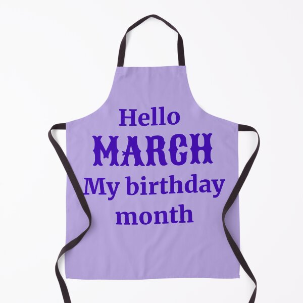 Item preview, Hello March. My birthday month designed and sold by RueChiedza.