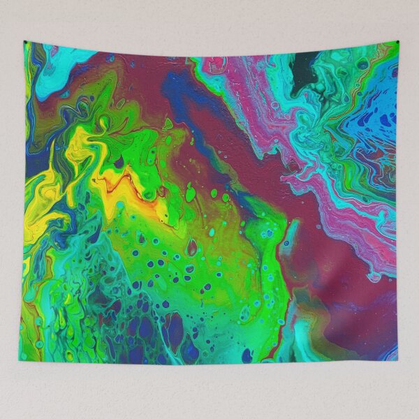 Item preview, colorful acrylic pouring designed and sold by atakji.
