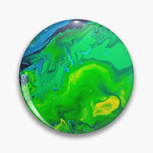 Item preview, Green acrylic pouring designed and sold by atakji.