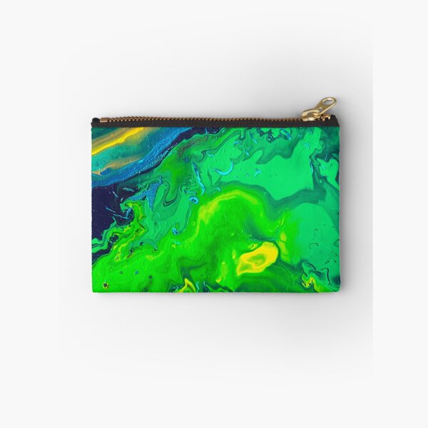 Item preview, Green acrylic pouring designed and sold by atakji.