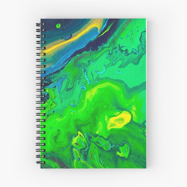 Item preview, Green acrylic pouring designed and sold by atakji.