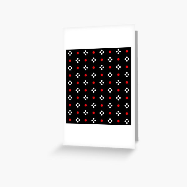 Item preview, Polka Dot pattern on Black Background designed and sold by VatsPatel.