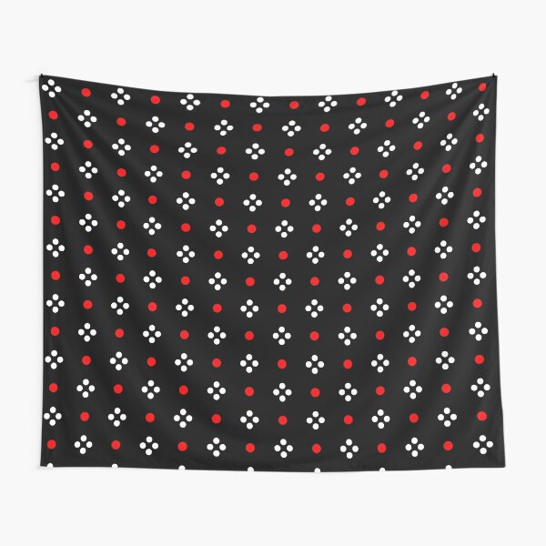 Item preview, Polka Dot pattern on Black Background designed and sold by VatsPatel.