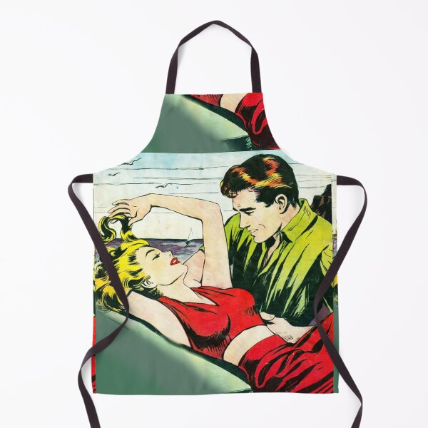 Item preview, Happy couple Vintage romance pop art designed and sold by Vintage Designs +.