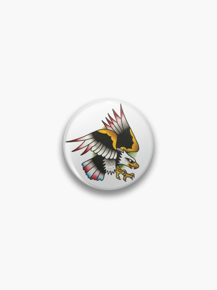 Simply Inked American Eagle Logo Temporary Tattoo Designer Tattoo