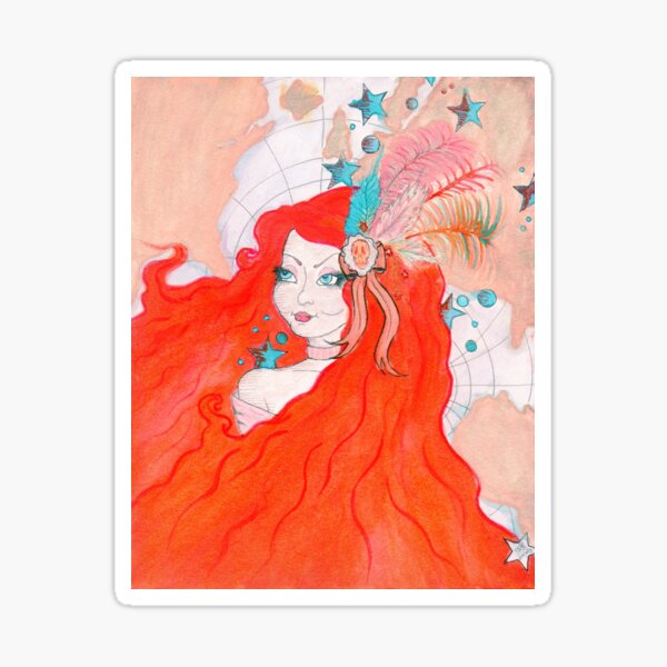 Ms. World Sticker