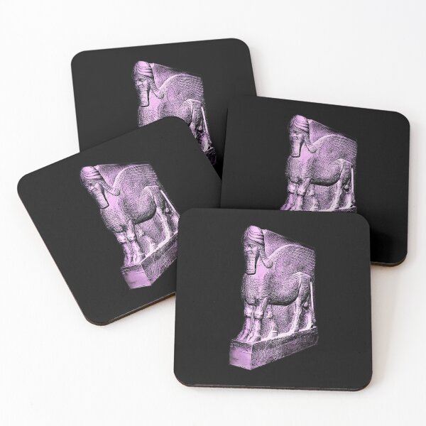 Item preview, Pop art Lamassu (Lilac) designed and sold by DotorEaon.