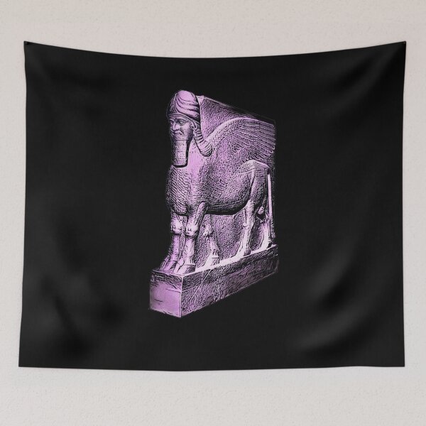 Item preview, Pop art Lamassu (Lilac) designed and sold by DotorEaon.