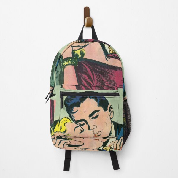 Item preview, Stolen Kiss Vintage romance pop art designed and sold by Vintage Designs +.