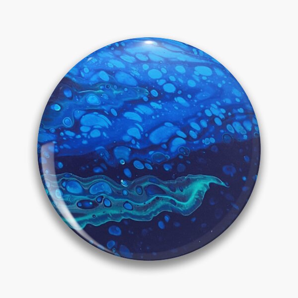 Item preview, Waves Acrylic Pouring designed and sold by atakji.