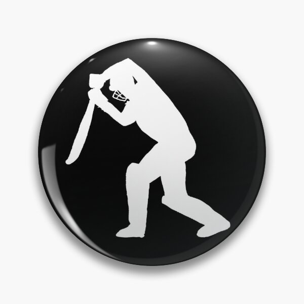 Item preview, Batsman Silhouette II designed and sold by crickettees.