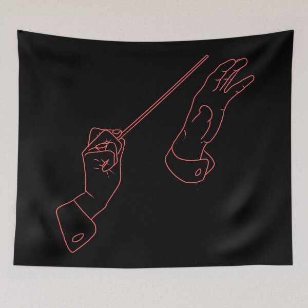 Item preview, minimalistic music hands designed and sold by come.