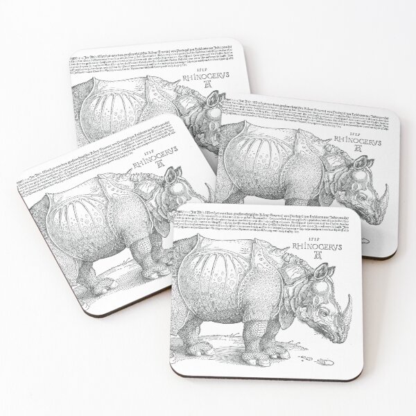 Item preview, The Rhinoceros - Albrecht Durer designed and sold by playmap.