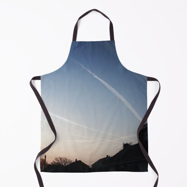 Item preview, Vapour Trails South Hayling, photography, art print. designed and sold by JulianFJones.