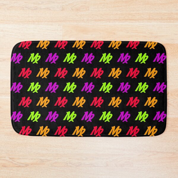 Item preview, Multicolored Virgo sign, astrology zodiac symbol black background designed and sold by Stéphane  Thirion.