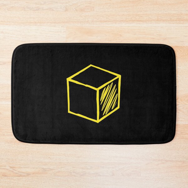 Item preview, Yellow sketchy cube designed and sold by superbleague.