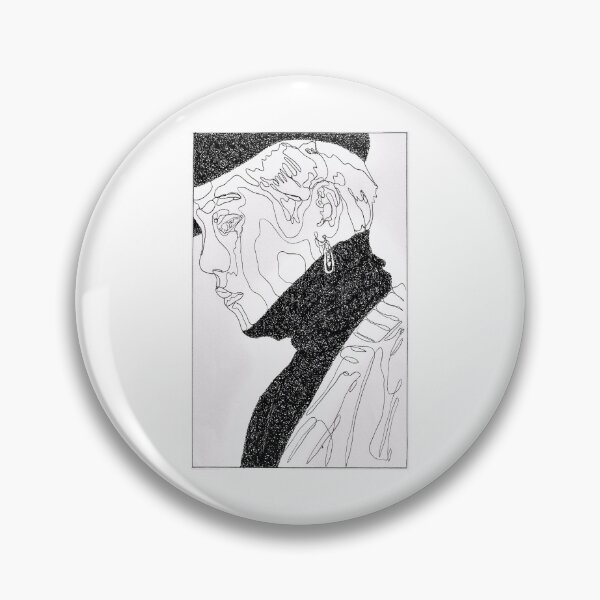 Item preview, Monsta x Jooheon line art portrait original fanart kpop designed and sold by Eddexn.