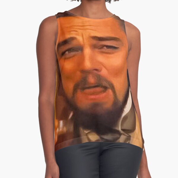 Leonardo Dicaprio Meme Laughter Sleeveless Top