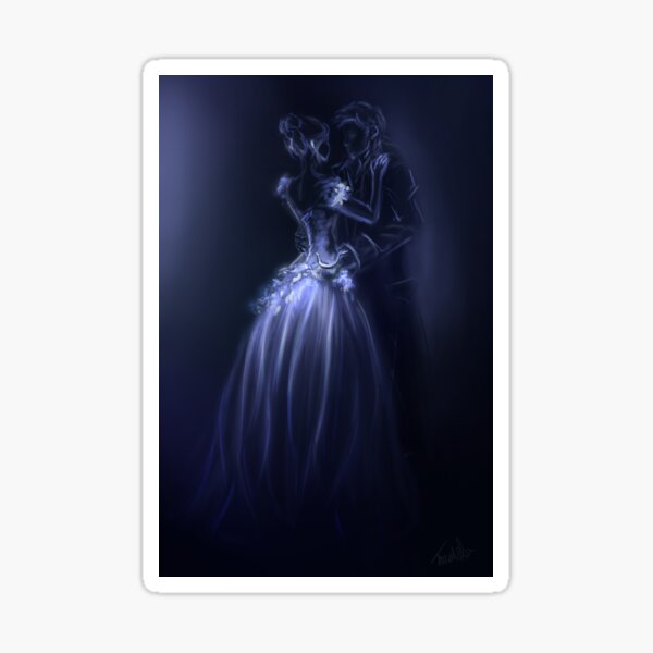 In the night, captain swan art Sticker