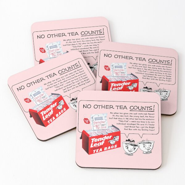 Item preview, TENDER LEAF TEA BAGS - ADVERT designed and sold by ThrowbackAds.