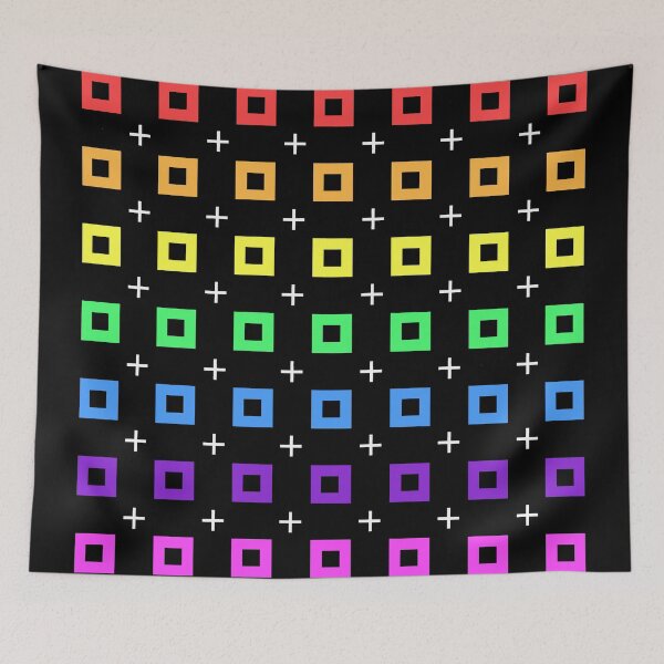 Item preview, Rainbow Squares designed and sold by RachelRabbbit.