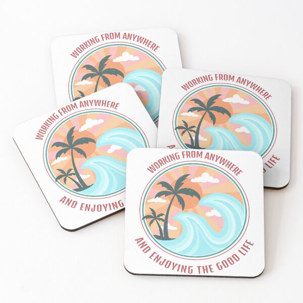 Item preview, Good Life Working From Anywhere designed and sold by HappyFunnyTees.
