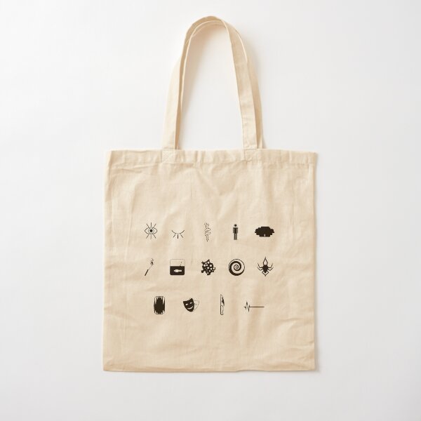 Fifteen Fears - Dark on Light Cotton Tote Bag