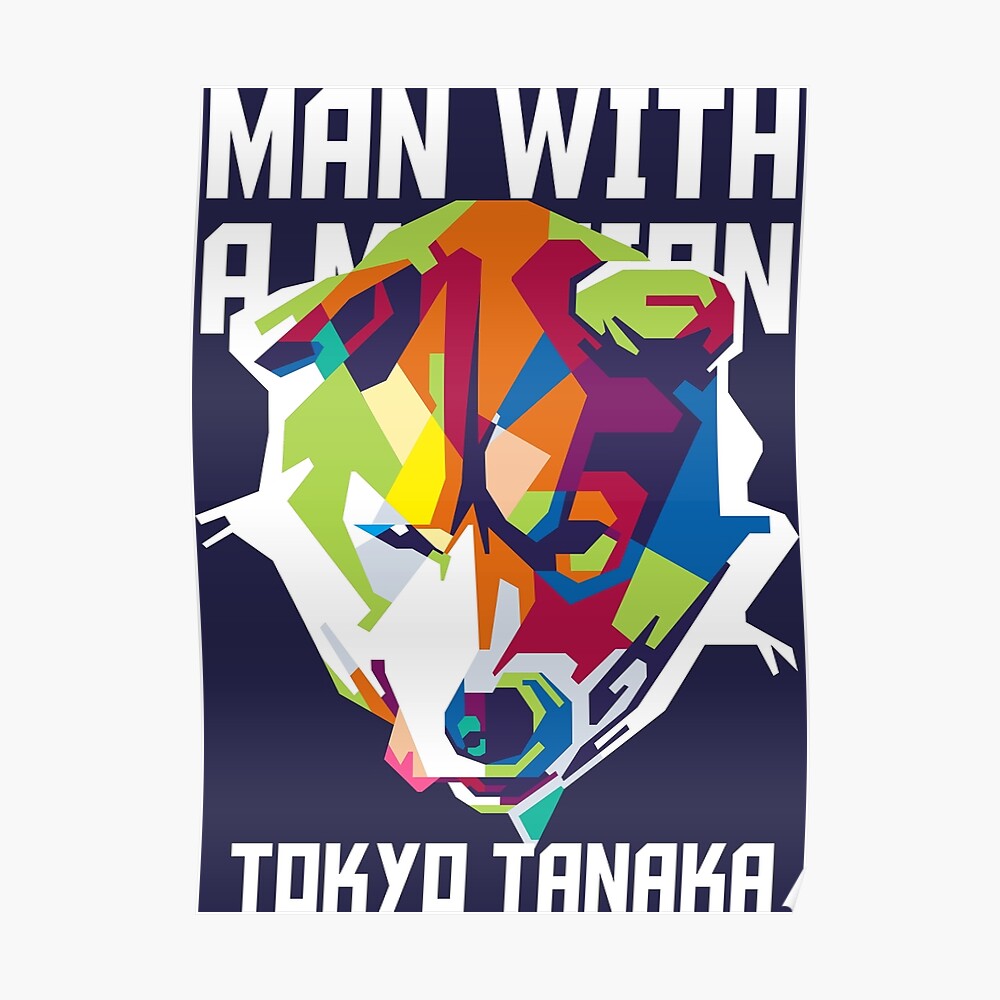 Tokyo Tanaka Man With A Mission Sticker By Nudimsign Redbubble