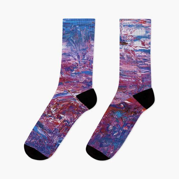 Item preview, Scratch impressions - red, blue designed and sold by Psychopeeet.