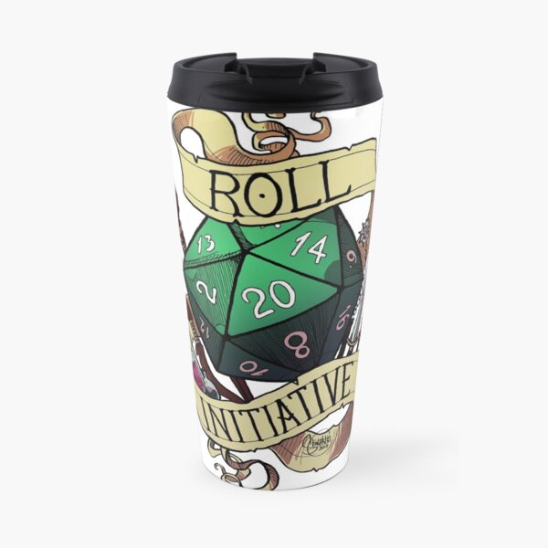 Roll Initiative Travel Mug