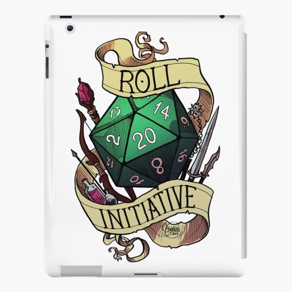 Roll Initiative iPad Snap Case