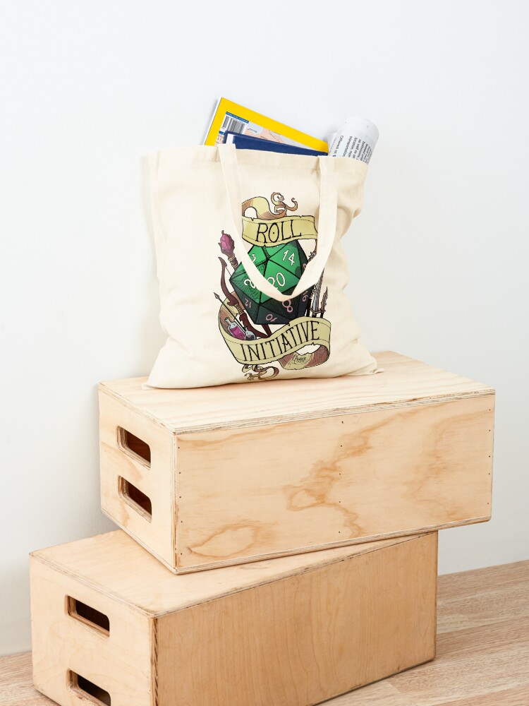 Alternate view of Roll Initiative Tote Bag