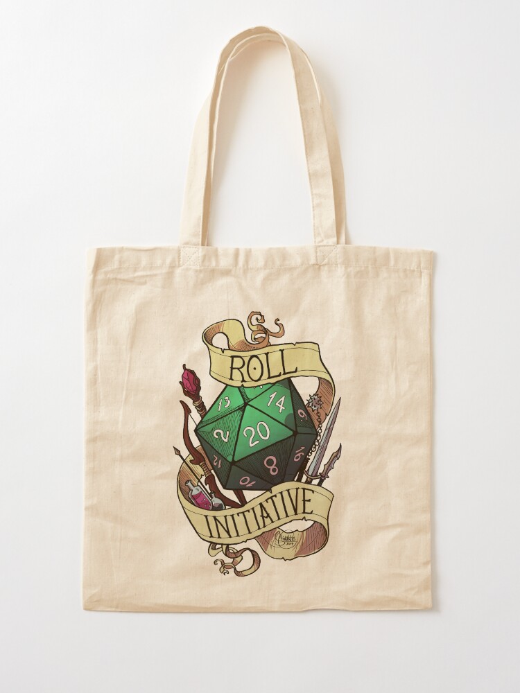 Alternate view of Roll Initiative Tote Bag