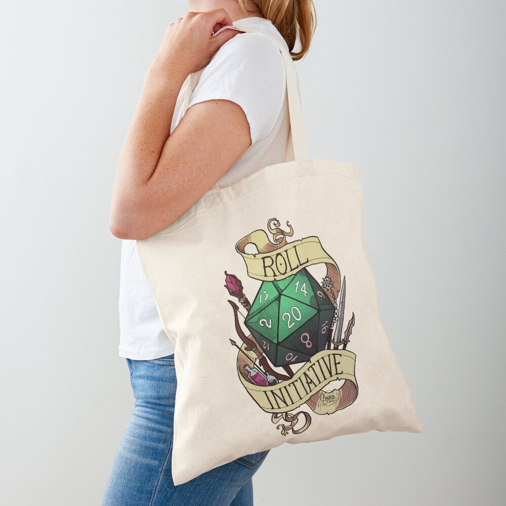 Roll Initiative Tote Bag