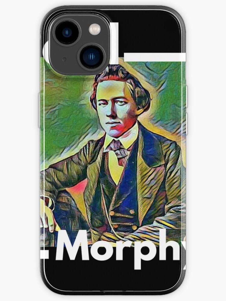 Paul Morphy Art iPhone Case for Sale by Chess Bible