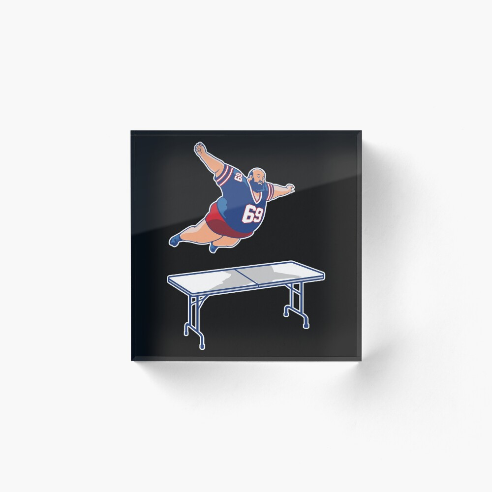 Bills Mafia Buffalo Bills Superfan table dive Design | Art Board Print