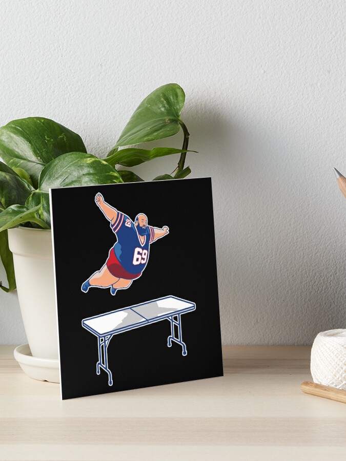 Bills Mafia Buffalo Bills Superfan table dive Design Art Print for Sale  by Stayfrostybro