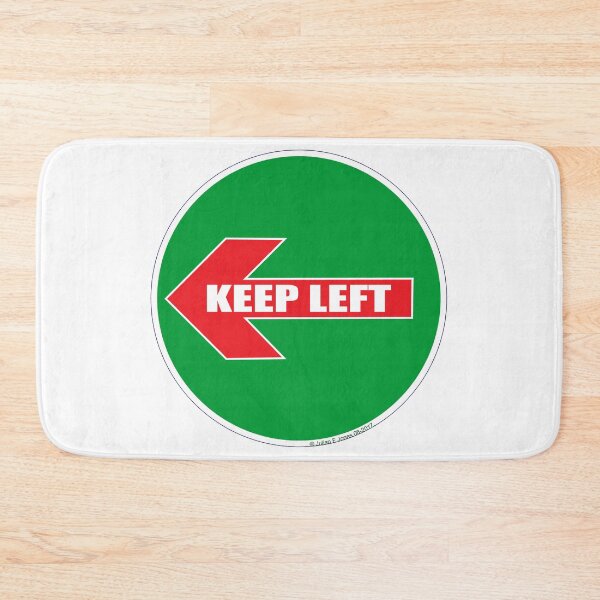 Item preview, KEEP LEFT 04, political, T-shirt. designed and sold by JulianFJones.