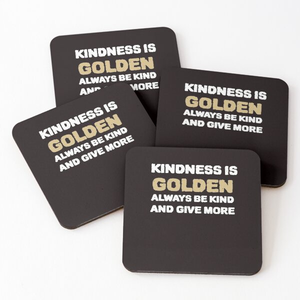 Item preview, KINDNESS IS GOLDEN designed and sold by YourEssentials.
