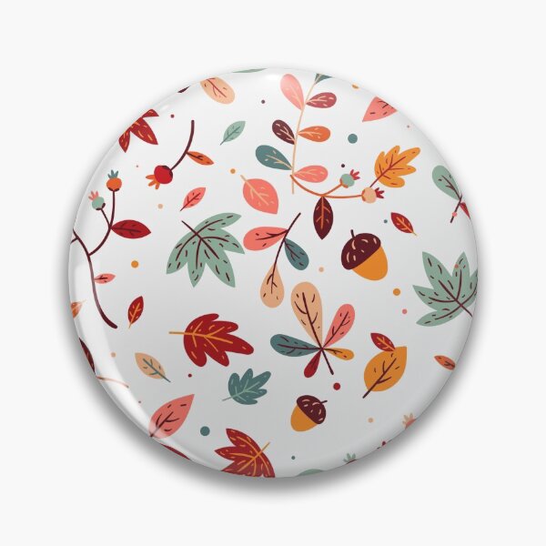 Item preview, Autumn leaves pattern designed and sold by vanwindesign.