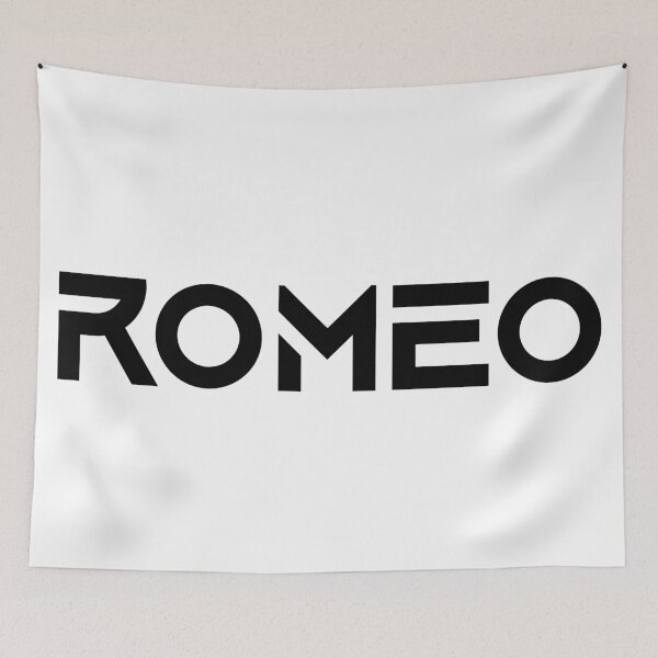 Item preview, R, Romeo designed and sold by GameLingo.