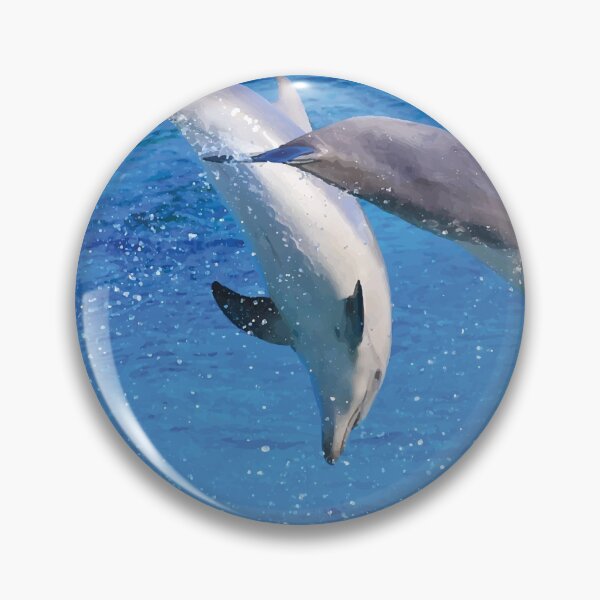Item preview, Dolphins Leaping Out of the Ocean designed and sold by PlanetPrints.