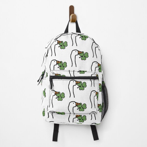 Item preview, Portrait of a Goose Stealing a Shamrock designed and sold by ellenhenry.