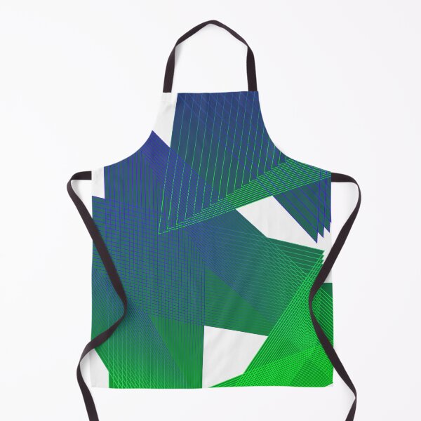 Item preview, Blue green Geometric futuristic pattern designed and sold by Carolina Salazar.