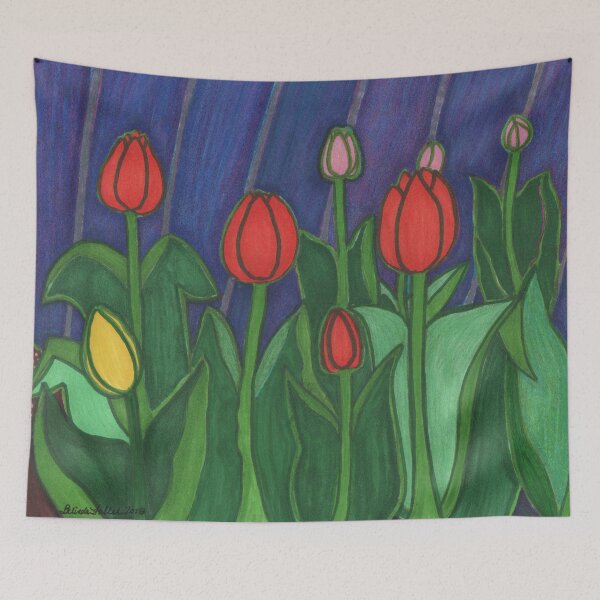 Item preview, Precious Tulips in the Backyard designed and sold by BelindaFuller.