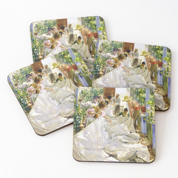 Item preview, Joaquin Sorolla y Bastida - Sewing the sail 1896 designed and sold by DejaVuStudio.
