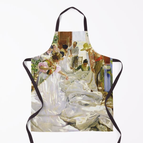 Item preview, Joaquin Sorolla y Bastida - Sewing the sail 1896 designed and sold by DejaVuStudio.