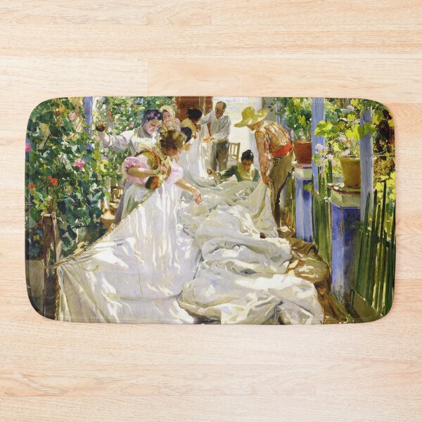 Item preview, Joaquin Sorolla y Bastida - Sewing the sail 1896 designed and sold by DejaVuStudio.
